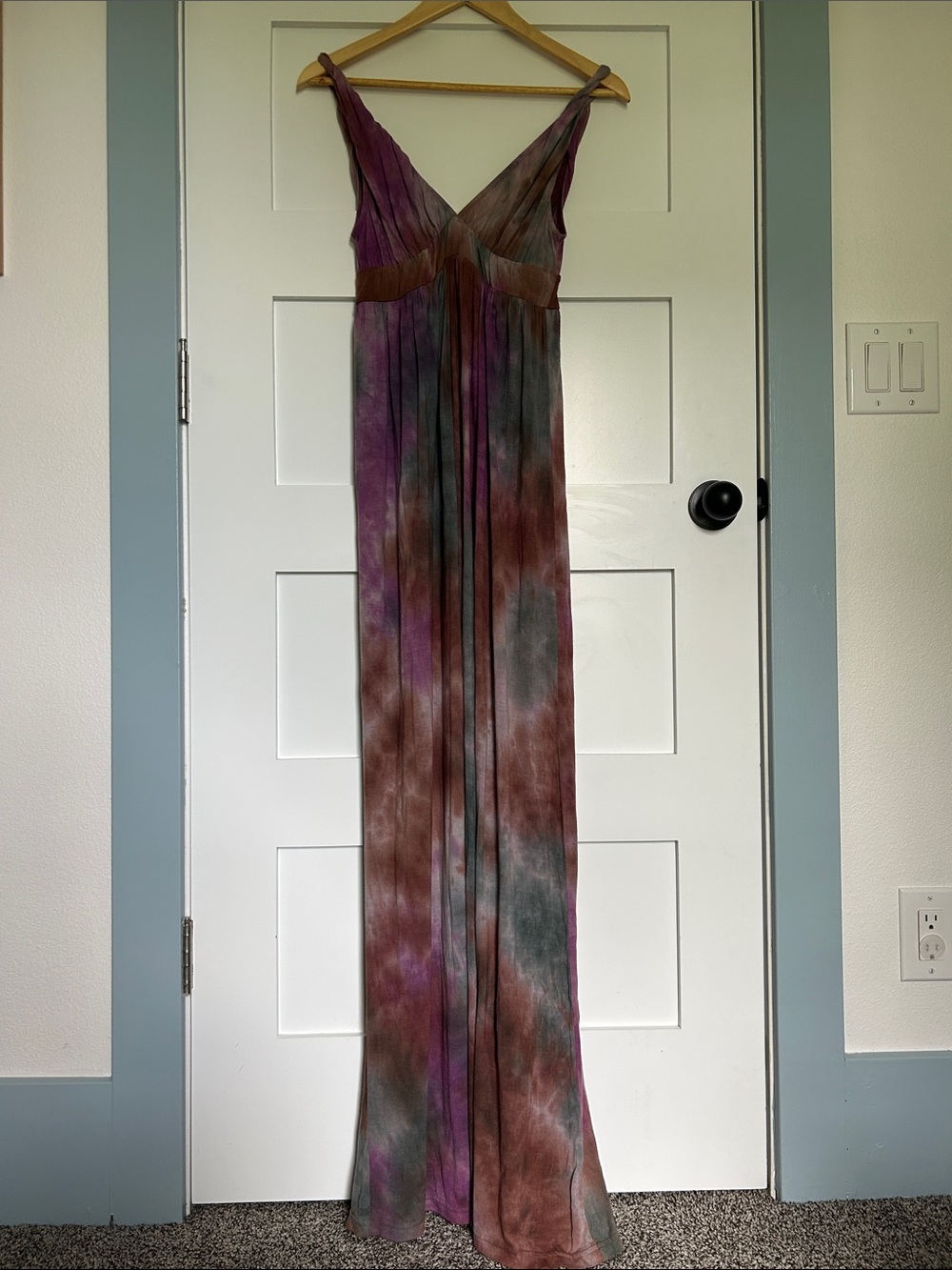 Chan Luu Tie-Dye Maxi Dress